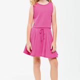 Waffle Tank & Skort Set | Pink