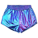 Iridescent Purple Shorts