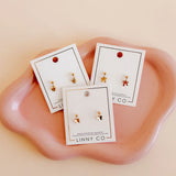 Millie Bow Drop Studs