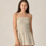 Daria Dress | Blue Floral