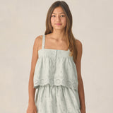 Eyelet Swing Top | Seafoam