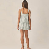 Eyelet Swing Top | Seafoam
