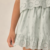Eyelet Swing Top | Seafoam