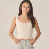 Ribbed Tank | Natural