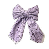 Jeweled Tulle Bow