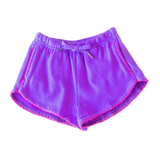 Neon Purple Stitched Shorts | FBZ