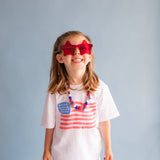 Watercolor Flag Tee