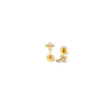 Diamond Cross Stud