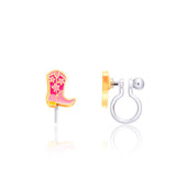 Boot Scootin' Clip On Earrings