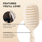 Vented Brush | Tan