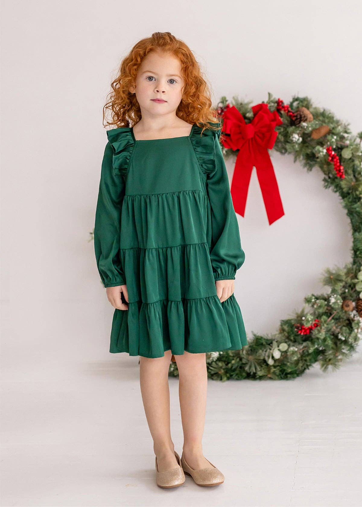 Mistletoe Tiered Dress