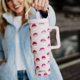 Pink Santas Tumbler