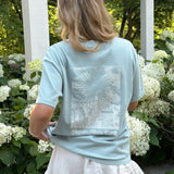 Heaven Meets Earth Tee | Blue