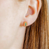 Noah Rainbow Stud Earrings