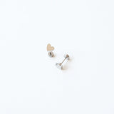 Gold Heart Stud