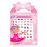 Pretty Ballerinas Stick On Earrings