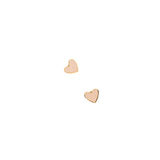 Enamel Heart Stud