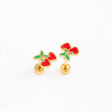 Cherries Stud