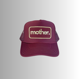 Burgundy Mother Patch Trucker Hat
