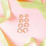 Scarlett Huggies | Gold 10mm