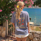 Created by the Creator Tee | Plum