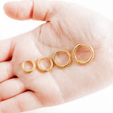 Scarlett Huggies | Gold 10mm