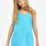 Active Tank Dress | Aqua