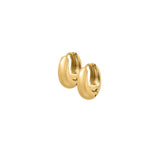Sunday Hoop Earrings | Gold 10mm