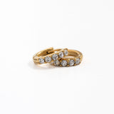 Dainty Gem Hoop