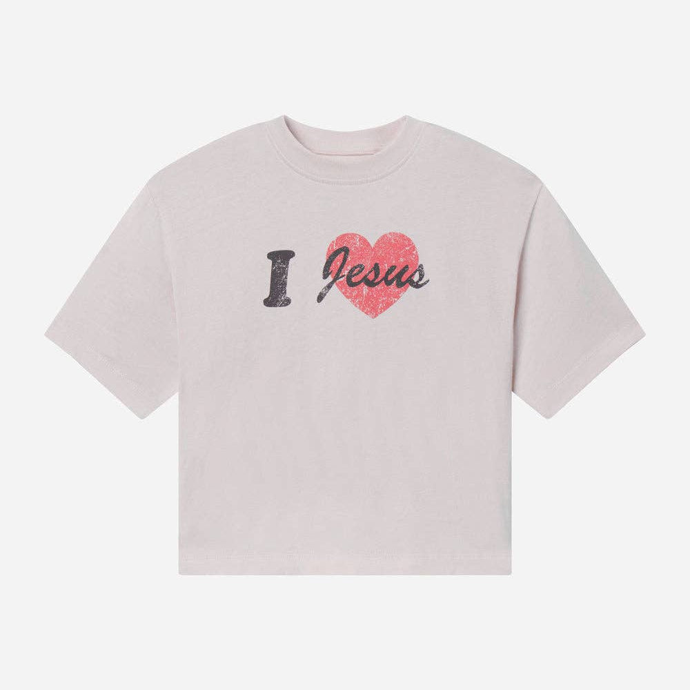 I Love Jesus Cropped Tee