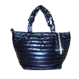 Puffer Tote - Sapphire