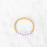 Heart Beaded Bracelet