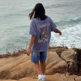 Created by the Creator Tee | Plum