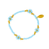 Tiny Daisies & Hearts Bracelet Tower