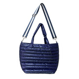 Puffer Tote - Sapphire