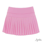 Shimmer Mini Pleat Skort | Light Pink